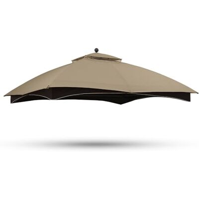 ABCCANOPY Toldo de Repuesto para cenador #GF-12S004B-1, Caqui ABCCANOPY Toldo de Repuesto para cenador #GF-12S004B-1, Caqui