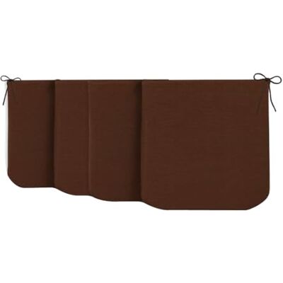 CHELY INTERMARKET Cojines para Sillas 40x40x3 cm Marrón Pack 4 Asientos Acolchados Espuma Alta Densidad Funda Desenfundable con Cremallera Lavables Antideslizante para Cocina Comedor Terraza Jardin CHELY INTERMARKET Cojines para Sillas 40x40x3 cm Marrón Pack 4 Asientos Acolchados Espuma Alta Densidad Funda Desenfundable con Cremallera Lavables Antideslizante para Cocina Comedor Terraza Jardin