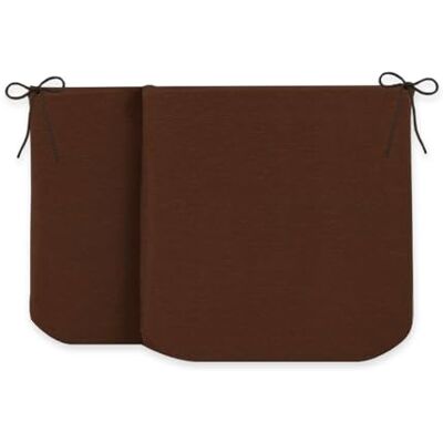 CHELY INTERMARKET Cojines para Sillas 40x40x3 cm Marrón Pack 2 Asientos Acolchados Espuma Alta Densidad Funda Desenfundable con Cremallera Lavables Antideslizante para Cocina Comedor Terraza Jardin CHELY INTERMARKET Cojines para Sillas 40x40x3 cm Marrón Pack 2 Asientos Acolchados Espuma Alta Densidad Funda Desenfundable con Cremallera Lavables Antideslizante para Cocina Comedor Terraza Jardin