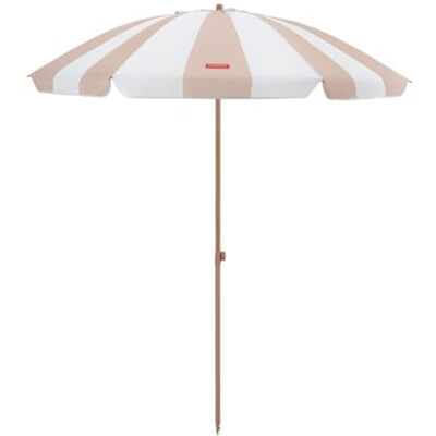 Flamingueo Sombrilla Playa Grande 220x180cm Parasol con Protección Solar UPF 50+ para Playa, Jardín y Piscina Orientación y Altura Regulable Poliéster Waterproof Bolsa de Transporte Flamingueo Sombrilla Playa Grande 220x180cm Parasol con Protección Solar UPF 50+ para Playa, Jardín y Piscina Orientación y Altura Regulable Poliéster Waterproof Bolsa de Transporte