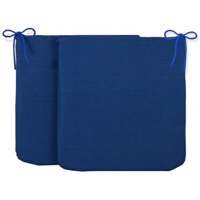 CHELY INTERMARKET Cojines para Sillas 40x40x3 cm Azul Pack 2 Asientos Acolchados Espuma Alta Densidad Funda Desenfundable con Cremallera Lavables Antideslizante para Cocina Comedor Terraza Jardin CHELY INTERMARKET Cojines para Sillas 40x40x3 cm Azul Pack 2 Asientos Acolchados Espuma Alta Densidad Funda Desenfundable con Cremallera Lavables Antideslizante para Cocina Comedor Terraza Jardin