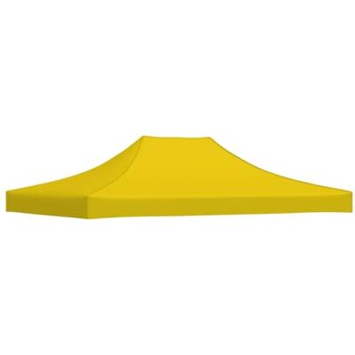 vidaXL Techo de Carpa de Fiesta Amarillo 4x3 m - Techo de Carpa vidaXL Techo de Carpa de Fiesta Amarillo 4x3 m - Techo de Carpa