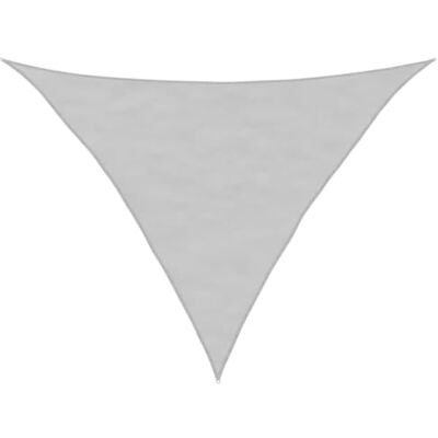Vidaxl Toldo de vela poliéster oxford gris claro 5x5x6 m Vidaxl Toldo de vela poliéster oxford gris claro 5x5x6 m