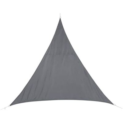 HESPERIDE Tela Solar de toldo Triangular de 2 x 2 x 2 m de Tela Repelente al Agua, Color Gris HESPERIDE Tela Solar de toldo Triangular de 2 x 2 x 2 m de Tela Repelente al Agua, Color Gris