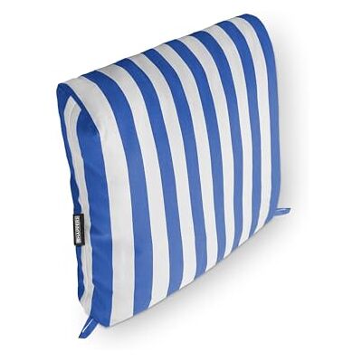 HAPPERS Cojines para Palets Toldotex Impermeable 65x45x20 Azul a Rayas HAPPERS Cojines para Palets Toldotex Impermeable 65x45x20 Azul a Rayas