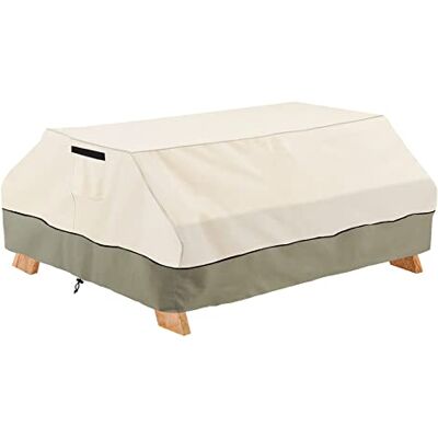 Bitubi Cubierta de Mesa de Picnic Resistente al Agua de 70/72 Pulgadas, Lona Resistente 600D, a Prueba de Viento, Polvo, Anti-UV, para Mesa de Patio al Aire Libre, Cubierta de Banco para Invierno Bitubi Cubierta de Mesa de Picnic Resistente al Agua de 70/72 Pulgadas, Lona Resistente 600D, a Prueba de Viento, Polvo, Anti-UV, para Mesa de Patio al Aire Libre, Cubierta de Banco para Invierno
