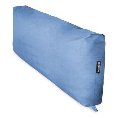 HAPPERS Cojín para Palets Toldotex Impermeable Azul Cielo Respaldo 120x45x20 Liso HAPPERS Cojín para Palets Toldotex Impermeable Azul Cielo Respaldo 120x45x20 Liso