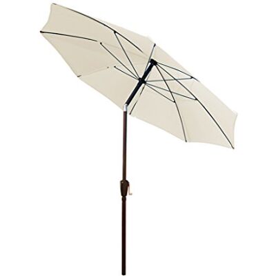 Dehner KOS Sombrilla, 220 cm de diámetro, Aluminio y poliéster, Color Beige Dehner KOS Sombrilla, 220 cm de diámetro, Aluminio y poliéster, Color Beige
