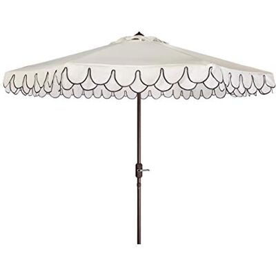 SAFAVIEH PAT8006A Outdoor Collection Elegante cenefa de inclinación automática, 9 pies, azul marino/blanco SAFAVIEH PAT8006A Outdoor Collection Elegante cenefa de inclinación automática, 9 pies, azul marino/blanco