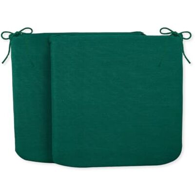 CHELY INTERMARKET Cojines para Sillas 40x40x3 cm Verde Pack 2 Asientos Acolchados Espuma Alta Densidad Funda Desenfundable con Cremallera Lavables Antideslizante para Cocina Comedor Terraza Jardin CHELY INTERMARKET Cojines para Sillas 40x40x3 cm Verde Pack 2 Asientos Acolchados Espuma Alta Densidad Funda Desenfundable con Cremallera Lavables Antideslizante para Cocina Comedor Terraza Jardin