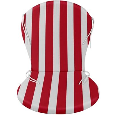 CHELY INTERMARKET Cojines Guitarra Exterior Packs 90x48x4cm Algodón Poliéster Cremallera Cordones Ajuste Universal Suave Jardín Terraza Playa Piscina Comodidad (Rojo Blanco Raya, Pack x2) CHELY INTERMARKET Cojines Guitarra Exterior Packs 90x48x4cm Algodón Poliéster Cremallera Cordones Ajuste Universal Suave Jardín Terraza Playa Piscina Comodidad (Rojo Blanco Raya, Pack x2)