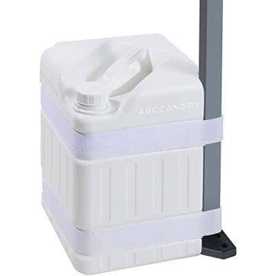 ABCCANOPY Pesos de toldo de Agua Resistentes, Paquete de 4, 60 Libras ABCCANOPY Pesos de toldo de Agua Resistentes, Paquete de 4, 60 Libras