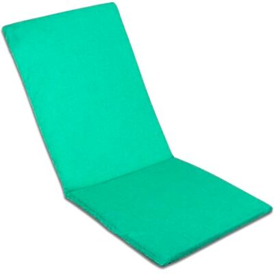 Mercury - Cojín para Tumbona Estampado o Liso, Verde (120x50cm) Mercury - Cojín para Tumbona Estampado o Liso, Verde (120x50cm)