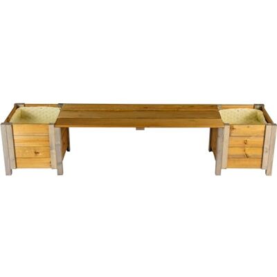 dobar Banco, Gris-Marrón dobar Banco, Gris-Marrón