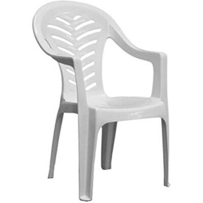Resol Sillón respaldo alto Palma blanco Resol Sillón respaldo alto Palma blanco