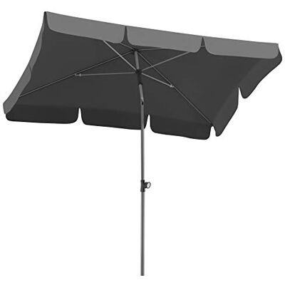 Schneider Sombrilla Locarno , antracita, 180 x 120 cm de diámetro, rectangular Schneider Sombrilla Locarno , antracita, 180 x 120 cm de diámetro, rectangular