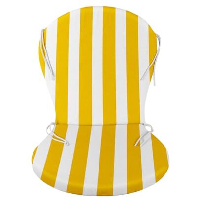 CHELY INTERMARKET Cojines Guitarra Exterior Packs 90x48x4cm Algodón Poliéster Cremallera Cordones Ajuste Universal Suave Jardín Terraza Playa Piscina Comodidad (Amarillo Blanco Raya, Pack x2) CHELY INTERMARKET Cojines Guitarra Exterior Packs 90x48x4cm Algodón Poliéster Cremallera Cordones Ajuste Universal Suave Jardín Terraza Playa Piscina Comodidad (Amarillo Blanco Raya, Pack x2)