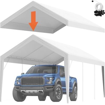 VEVOR - Cubierta de Carport Reemplazo - 10 x 20 ft VEVOR - Cubierta de Carport Reemplazo - 10 x 20 ft