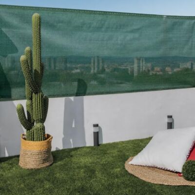Nortene Malla Ocultacion Recynet Basic 70 gr Verde Anti-UV Polietileno 1X100 M Nortene Malla Ocultacion Recynet Basic 70 gr Verde Anti-UV Polietileno 1X100 M
