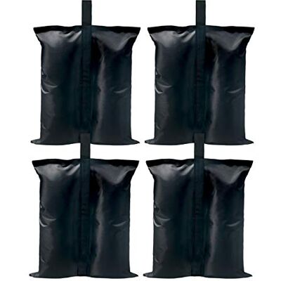ABCCANOPY Paquete de 4 Bolsas de Peso Grandes para cenador, Bolsas de Arena de Doble Costura de Grado Industrial, Pesas para Patas para cenador desplegable, sombrilla de Patio, Muebles de Exterior ABCCANOPY Paquete de 4 Bolsas de Peso Grandes para cenador, Bolsas de Arena de Doble Costura de Grado Industrial, Pesas para Patas para cenador desplegable, sombrilla de Patio, Muebles de Exterior
