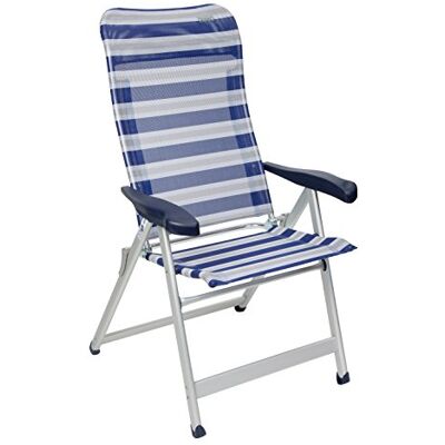 Crespo Silla Plegable Luxus Plus Gris/Azul 2012 Crespo Silla Plegable Luxus Plus Gris/Azul 2012