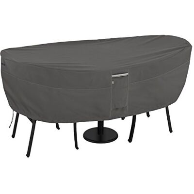 Classic Accessories Ravenna Bistro Juego de Mesa y Silla, Impermeable, 76,2 cm, Redondo, para Patio y Silla Classic Accessories Ravenna Bistro Juego de Mesa y Silla, Impermeable, 76,2 cm, Redondo, para Patio y Silla