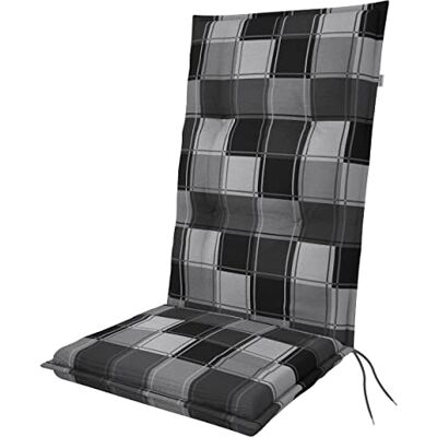 Doppler Cojín para Silla con Respaldo Alto 119x48x6 cm – Suave Almohada para Silla de jardín con Cintas Cuadrado Gris Cómoda Almohada para balcón, terraza y jardín Doppler Cojín para Silla con Respaldo Alto 119x48x6 cm – Suave Almohada para Silla de jardín con Cintas Cuadrado Gris Cómoda Almohada para balcón, terraza y jardín