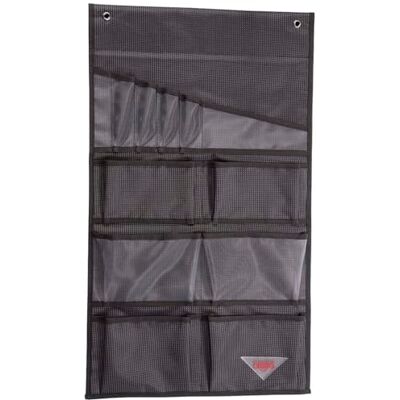 Crespo Organizador Vertical -12 Bolsillos Negro Crespo Organizador Vertical -12 Bolsillos Negro