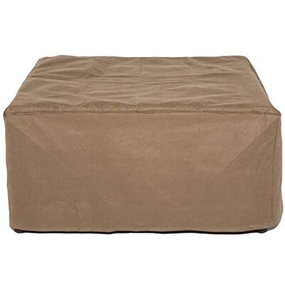 Duck Covers Essential Funda cuadrada para mesa auxiliar/otomana de patio de 32 pulgadas Duck Covers Essential Funda cuadrada para mesa auxiliar/otomana de patio de 32 pulgadas