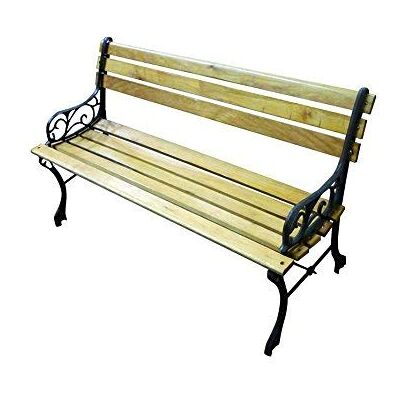 BLINKY Asiento banco, hierro fundido/madera BLINKY Asiento banco, hierro fundido/madera
