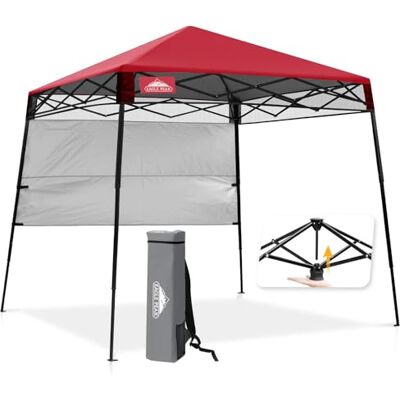 Eagle Day Tripper Toldo portátil Ligero y Compacto de 2,5 m x 2,5 m, con Mochila, fácil instalación para una Persona, Refugio Plegable y 36 pies Cuadrados de Sombra (Rojo) Eagle Day Tripper Toldo portátil Ligero y Compacto de 2,5 m x 2,5 m, con Mochila, fácil instalación para una Persona, Refugio Plegable y 36 pies Cuadrados de Sombra (Rojo)