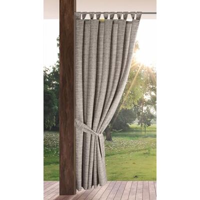 Eurofirany Garden Outdoor Cortina con Trabillas de, 1 Unidad, Opaca e Impermeable, protección UV, para balcón, terraza, pérgola, cenador, 240 x 155 cm, marrón Jaspeado Eurofirany Garden Outdoor Cortina con Trabillas de, 1 Unidad, Opaca e Impermeable, protección UV, para balcón, terraza, pérgola, cenador, 240 x 155 cm, marrón Jaspeado