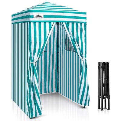 Eagle Carpa Plegable Compacta 1.2x1.2m, Toldo Parasol, Cambiador y Cabina de Privacidad Portátil para Piscina, Sesiones de Fotos o Camping, Blanco/Azul Claro Eagle Carpa Plegable Compacta 1.2x1.2m, Toldo Parasol, Cambiador y Cabina de Privacidad Portátil para Piscina, Sesiones de Fotos o Camping, Blanco/Azul Claro
