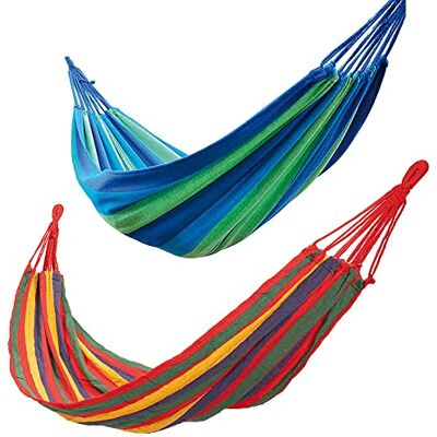 GARDENESS - Amaca 200x80 cm - Capacidad de carga 110 kg - Hamaca GARDENESS - Amaca 200x80 cm - Capacidad de carga 110 kg - Hamaca