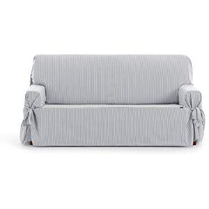Eysa Calma Funda de sofá, Algodón, Gris (Grey), 3 Plazas Eysa Calma Funda de sofá, Algodón, Gris (Grey), 3 Plazas