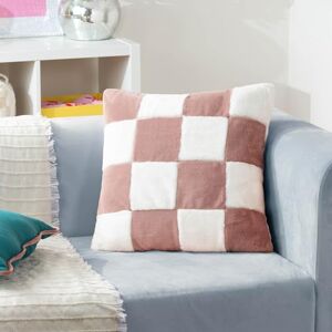 furn. Cojín con Relleno de Plumas de Piel sintética a Cuadros Cozee de Heya Home furn. Cojín con Relleno de Plumas de Piel sintética a Cuadros Cozee de Heya Home