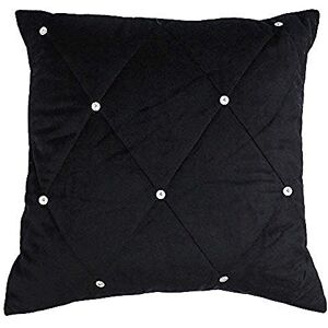 Paoletti Diamante Funda de cojín acolchada - Negro - Talla única - Funda de cojín Paoletti Diamante Funda de cojín acolchada - Negro - Talla única - Funda de cojín
