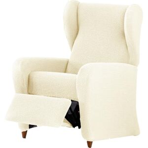 ECOMMERC3 Funda de Sillón Relax Bielástica en 4 Piezas, Transpirable y Fácil de Instalar – Funda Sillón Relax Color Crudo Protección Completa y Renovación Estilo Tapizado ECOMMERC3 Funda de Sillón Relax Bielástica en 4 Piezas, Transpirable y Fácil de Instalar – Funda Sillón Relax Color Crudo Protección Completa y Renovación Estilo Tapizado