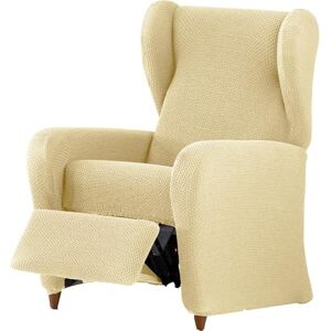 ECOMMERC3 Funda de Sillón Relax Bielástica en 4 Piezas, Transpirable y Fácil de Instalar – Funda Sillón Relax Color Beige Protección Completa y Renovación Estilo Tapizado ECOMMERC3 Funda de Sillón Relax Bielástica en 4 Piezas, Transpirable y Fácil de Instalar – Funda Sillón Relax Color Beige Protección Completa y Renovación Estilo Tapizado