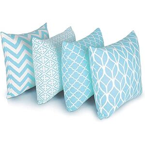 Penguin Home Cushion Cover Funda de cojín, algodón, Azul, 45x45 Cm Penguin Home Cushion Cover Funda de cojín, algodón, Azul, 45x45 Cm