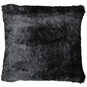 Funda de Almohada de Pelaje Sintético Gözze - Diseño Norek - 50x50cm - Negro Funda de Almohada de Pelaje Sintético Gözze - Diseño Norek - 50x50cm - Negro