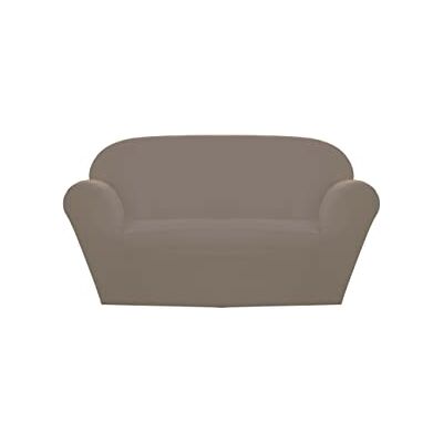 GEMITEX Funda de sofá Flexible de 2 plazas, Color Gris GEMITEX Funda de sofá Flexible de 2 plazas, Color Gris