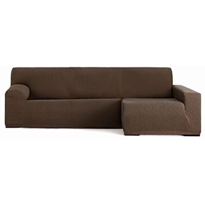 Eysa Llion Funda Chaise Longue 250-315cm Brazo Largo Derecha Vista Frontal Marrón Eysa Llion Funda Chaise Longue 250-315cm Brazo Largo Derecha Vista Frontal Marrón