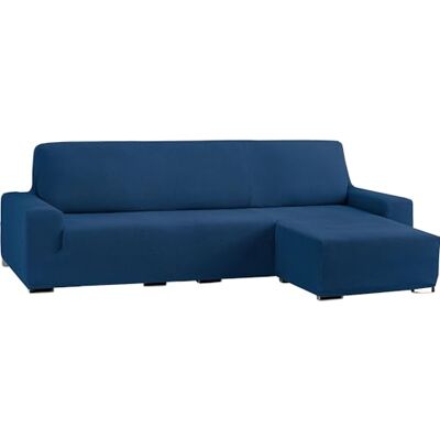 ECOMMERC3 Funda de Sofá Chaiselongue Bielástica para Brazo Corto Derecha – Funda Sofá Chaise Longue Color Azul Adaptable a Todos los Modelos Funda Sofá Ajuste Espumas de Sujeción ECOMMERC3 Funda de Sofá Chaiselongue Bielástica para Brazo Corto Derecha – Funda Sofá Chaise Longue Color Azul Adaptable a Todos los Modelos Funda Sofá Ajuste Espumas de Sujeción
