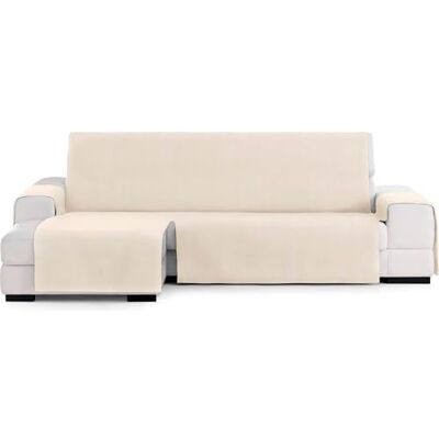 ECOMMERC3 Funda Sofá Elástico para Chaise Longue Normal Izquierda – Funda Sofá Chaiselong Beige con Gomas Ajustables Compatible con Sofás de Esquina Izquierda o Derecha ECOMMERC3 Funda Sofá Elástico para Chaise Longue Normal Izquierda – Funda Sofá Chaiselong Beige con Gomas Ajustables Compatible con Sofás de Esquina Izquierda o Derecha