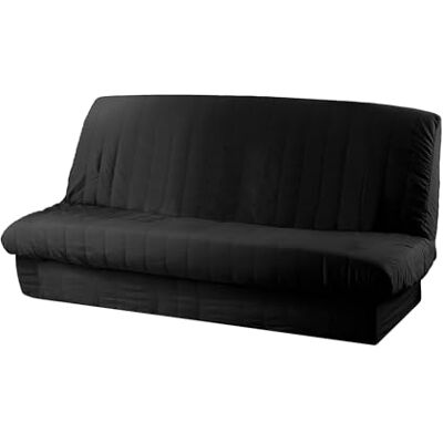 Douceur d'Intérieur Sofá Cama Click-Clack - Negro - 120-140 a 185-200 cm Douceur d'Intérieur Sofá Cama Click-Clack - Negro - 120-140 a 185-200 cm