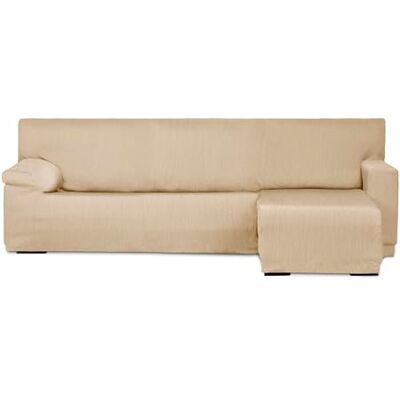Eysa Luz Funda de sofá Chaise Longue 250-315cm Brazo Corto Derecho Vista Frontal Beige Eysa Luz Funda de sofá Chaise Longue 250-315cm Brazo Corto Derecho Vista Frontal Beige