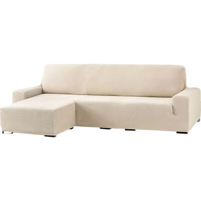ECOMMERC3 Funda de Sofá Chaiselongue Bielástica para Brazo Corto Izquierda – Funda Sofá Chaise Longue Color Crudo Adaptable a Todos los Modelos Funda Sofá Ajuste Espumas de Sujeción ECOMMERC3 Funda de Sofá Chaiselongue Bielástica para Brazo Corto Izquierda – Funda Sofá Chaise Longue Color Crudo Adaptable a Todos los Modelos Funda Sofá Ajuste Espumas de Sujeción