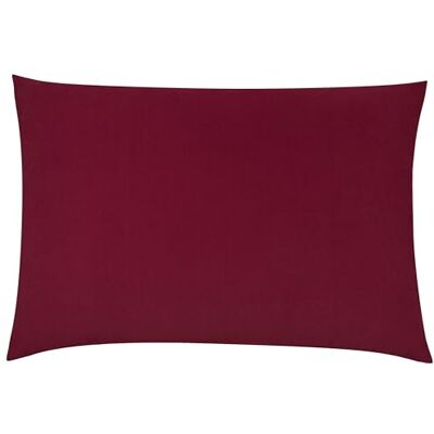 Furn. Contra Funda de Cojín de Terciopelo - Burdeos - Talla Única - Funda de Cojín Furn. Contra Funda de Cojín de Terciopelo - Burdeos - Talla Única - Funda de Cojín