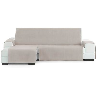 Eysa Oriente Funda de sofá Chaise Longue, 240cm (Medida de sentada) Izquierda Vista Frontal Lino Eysa Oriente Funda de sofá Chaise Longue, 240cm (Medida de sentada) Izquierda Vista Frontal Lino